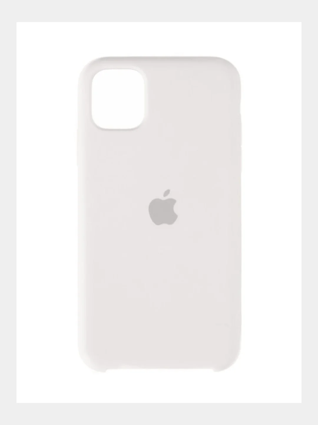 Белый чехол Silicone Case для iPhone 11