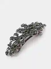 Серый заколка