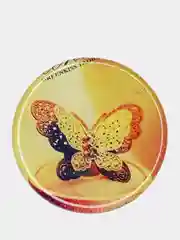 Золотой попсокет для смартфона с рисунком Бабочки, винтаж