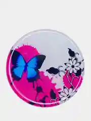 Фуксия попсокет для смартфона с рисунком Бабочки, винтаж