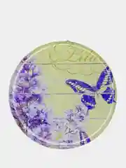 Лавандовый попсокет для смартфона с рисунком Бабочки, винтаж