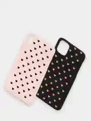 Чехол для iPhone "Hearts", 6s, 7, 8 Plus, X, Xs, XR, Max, 11 Pro Max, 12 Pro Max, mini