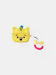 Терракотовый cиликоновый чехол для Airpods 1,2/Pro  игрушка с карабином