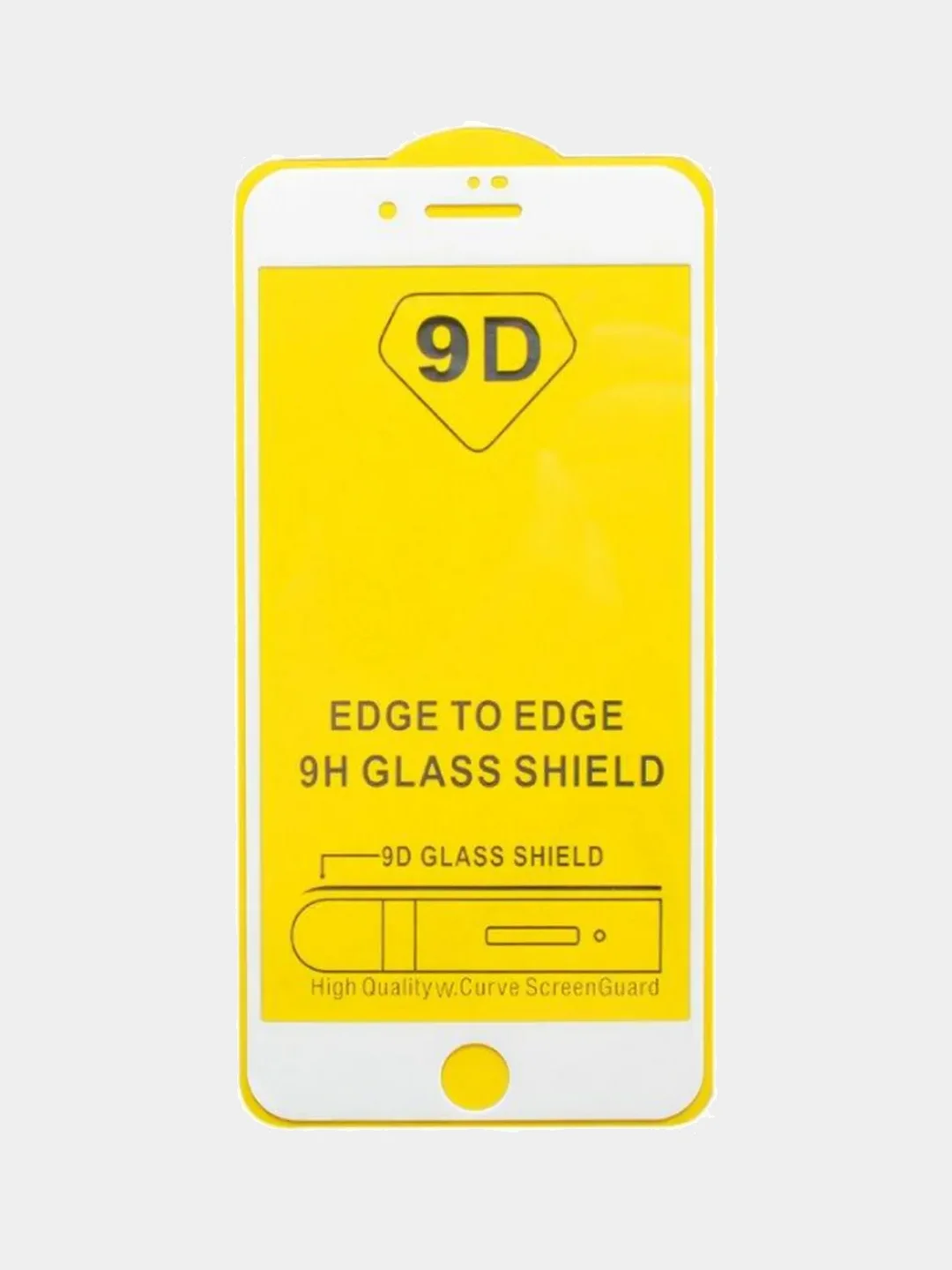 Белый защитное стекло для iphone XR/11