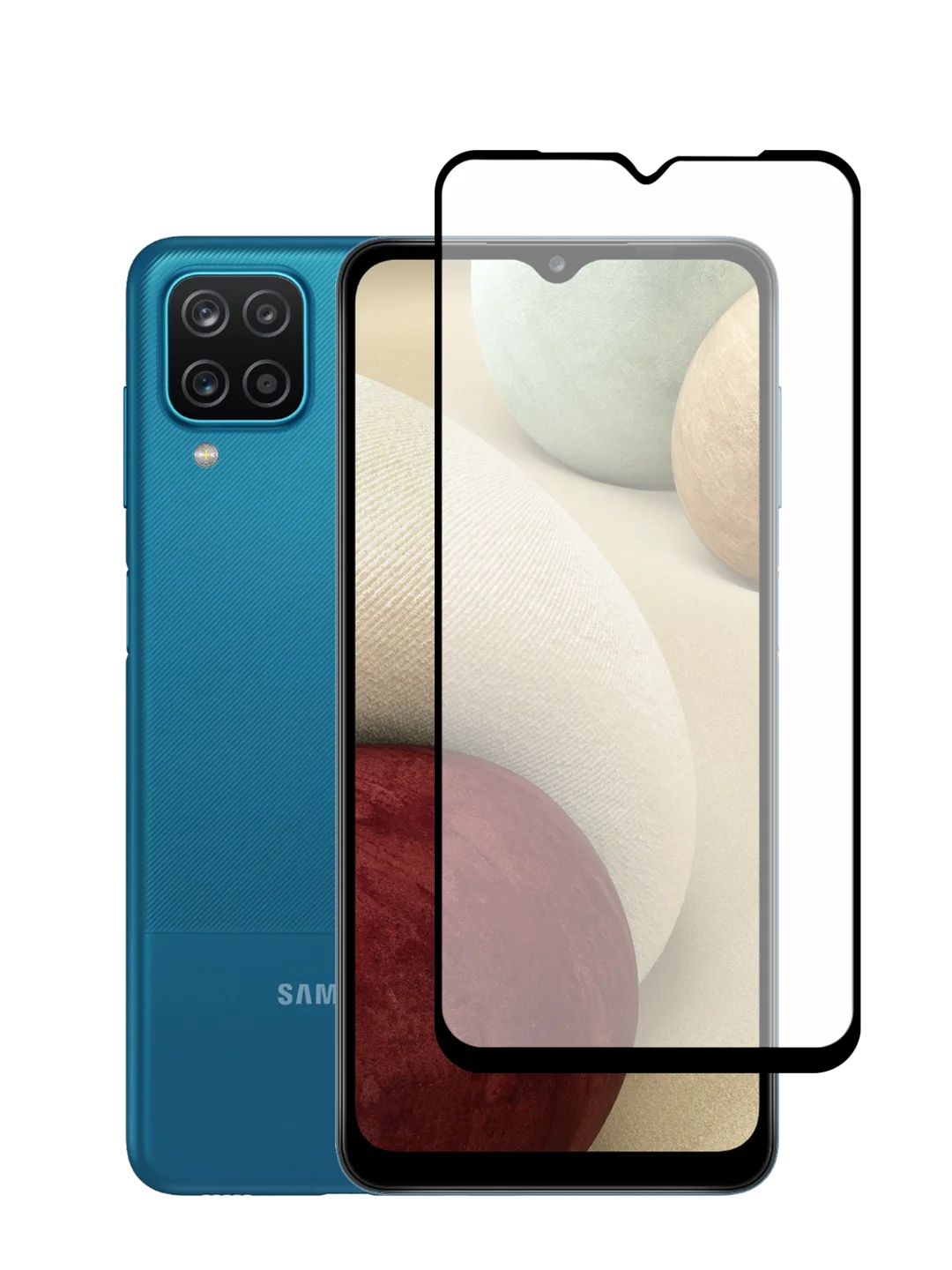 Защитное стекло для Samsung Galaxy A12, A13, A23, A02S, A02, A03, A03S, A03 Core