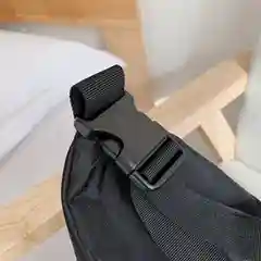 Черный сумка спортивная фитнес пляжная