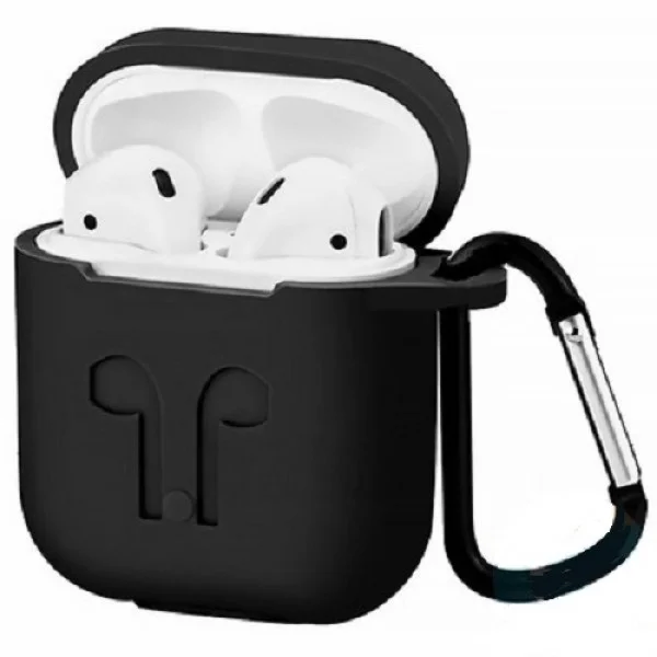 Чехол для AirPods 1, 2, c карабином
