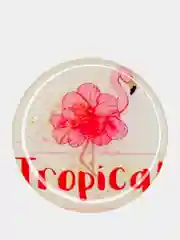 Карамельный попсокет для смартфона "Фламинго"