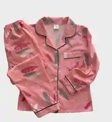 Коралловый меланж детская пижама для мальчиков и девочек