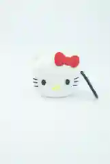 Белый силиконовый чехол для наушников Airpods 1, 2