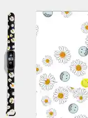Зеленый силиконовый ремешок для Xiaomi Mi Band 5 и 6