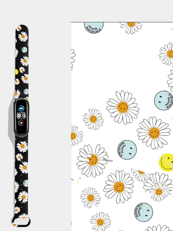 Силиконовый ремешок для Xiaomi Mi Band 5 и 6