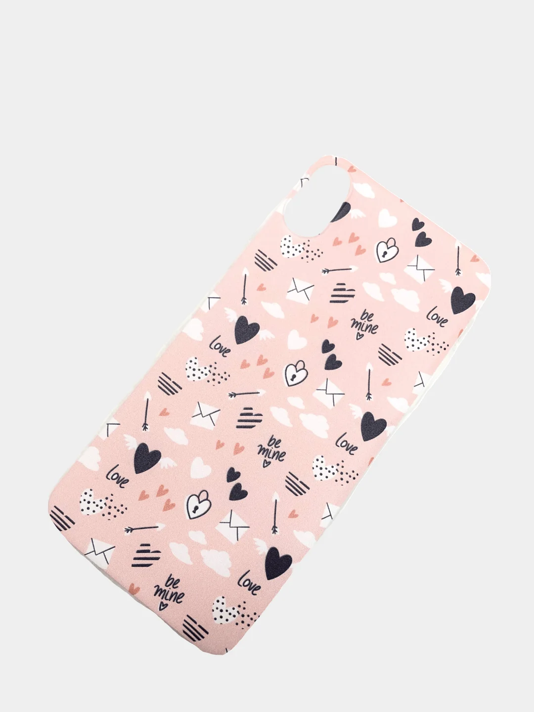 Черный чехол с цветным принтом картинки iPhone 5S/SE/6/6S/7/8/Plus/X/XS/XR/11/12/Mini/Pro/Max