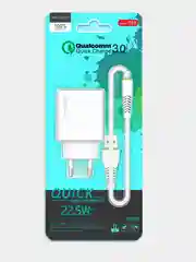 Зарядное устройство Maimi T30 Quick Charge 3.0 1xUSB 22.5W White USB Micro