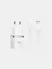 Сетевая зарядка для MICRO-USB 2.4A Hoco C12 / зарядное устройство 2xUSB