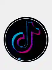 Индиго попсокет TikTok для смартфона (Tik tok, тик ток, тикток)