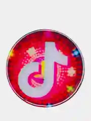 Мятный попсокет TikTok для смартфона (Tik tok, тик ток, тикток)