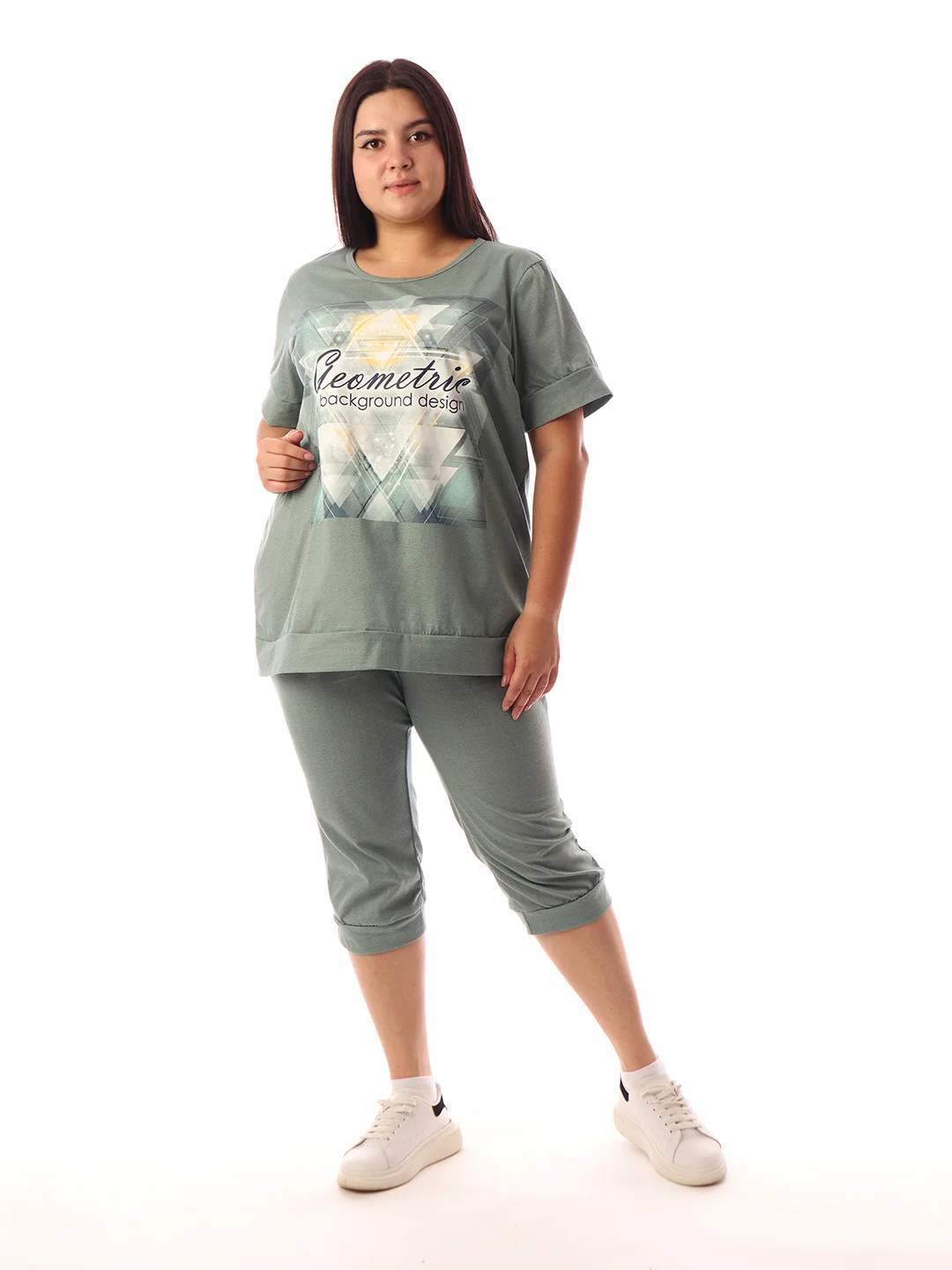 Костюм женский Хоум Стайл, размеры 62-72 Plus Size, 1890КБ