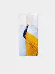 Белый чехол для Samsung Galaxy A02s с ярким принтом, силиконовый