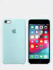 Серый меланж чехол Silicone Case для iPhone 6 6s