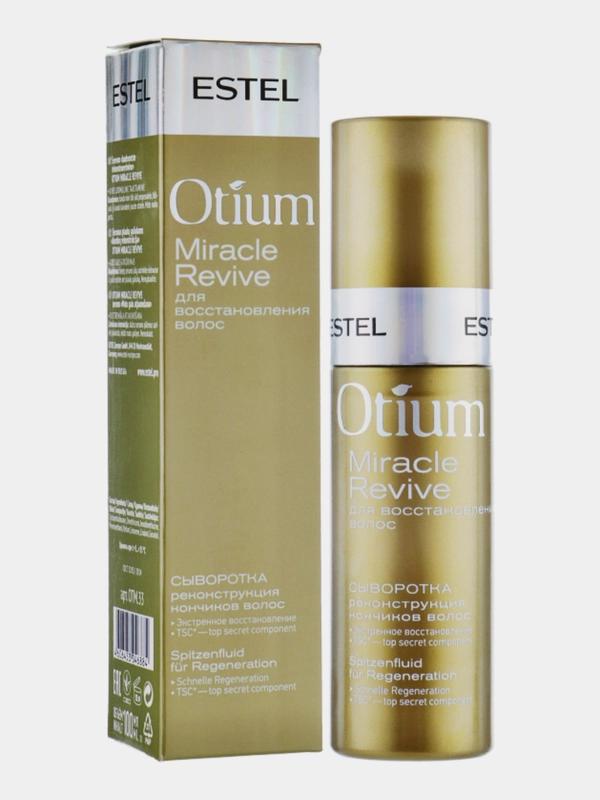 Сыворотка "Реконструкция кончиков волос" Estel Professional Otium Miracle Serum