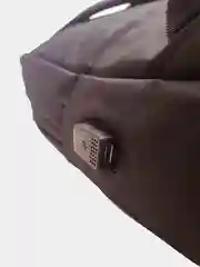 Рюкзак мужской, с USB, черный, 45 х 30 см
