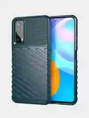 Зеленый ударопрочный чехол Huawei P Smart 2021