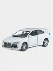 Синий металлическая машинка 2008 Mitsubishi Lancer Evolution X KT5329D