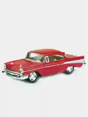 Красный металлическая машинка 1957 Chevrolet Bel Air KT5313D