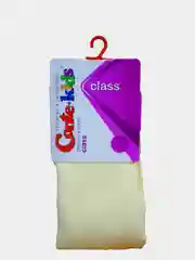 Бежевый колготки тонкие из хлопка Conte-kids Class, р. 128-134, 140-146, 150-152