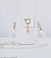 Белый сумка для смартфона