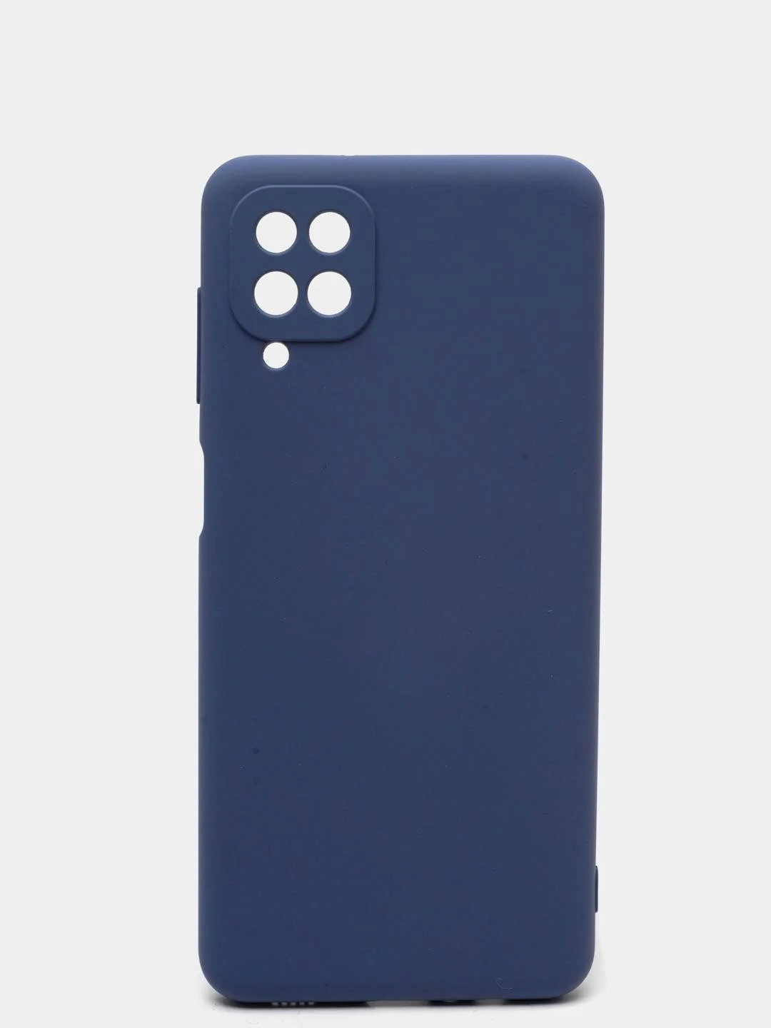 Синий чехол Samsung A22 с защитой камеры