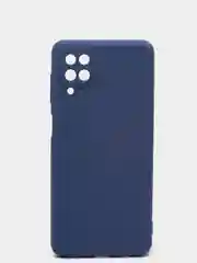 Синий чехол Samsung A22 с защитой камеры