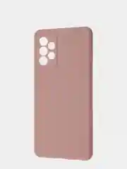 Бежевый чехол Samsung A22 с защитой камеры