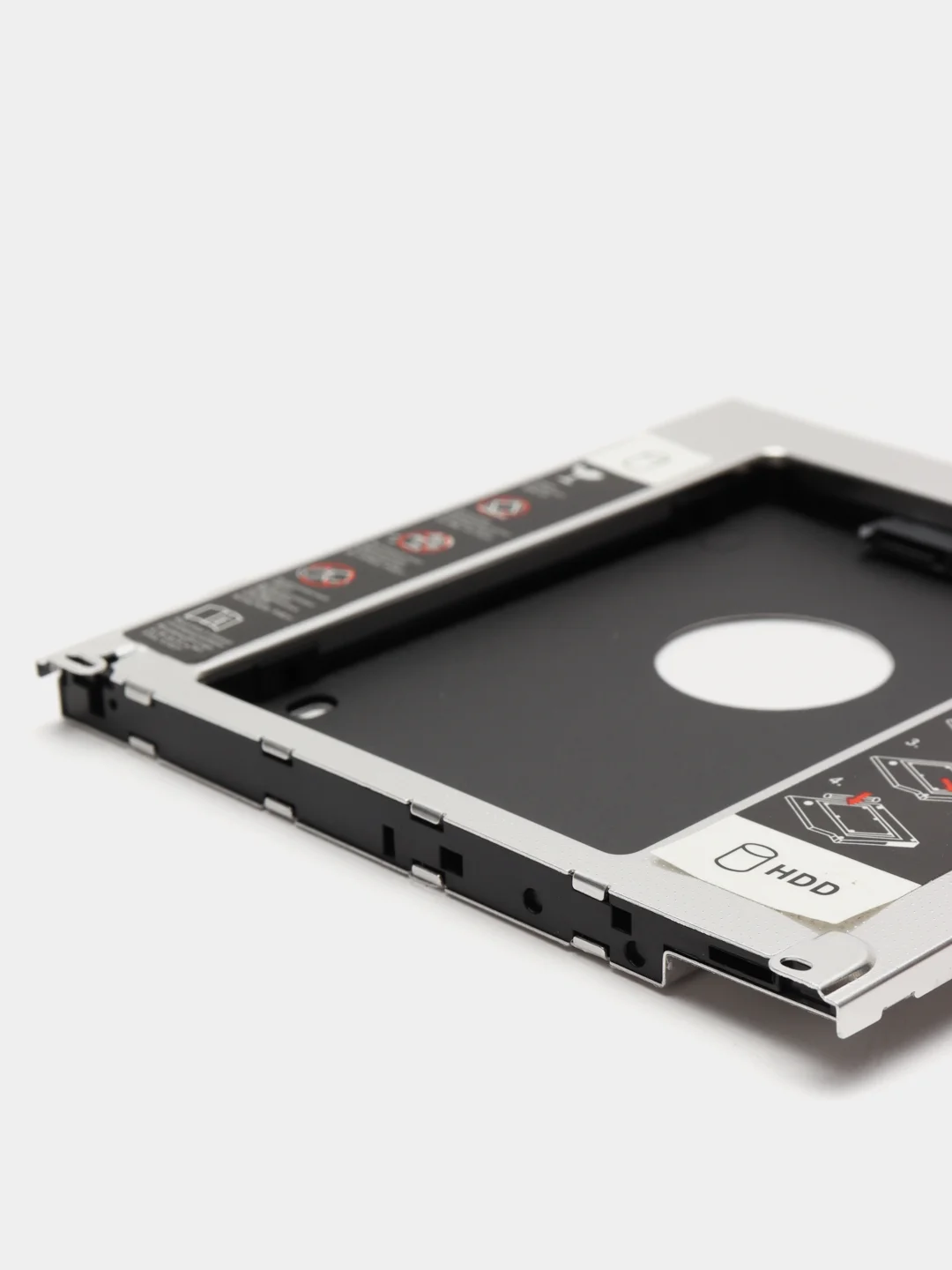 Салазки металлические 9.5 мм optibay переходник dvd адаптер HDD SSD вместо дисковода