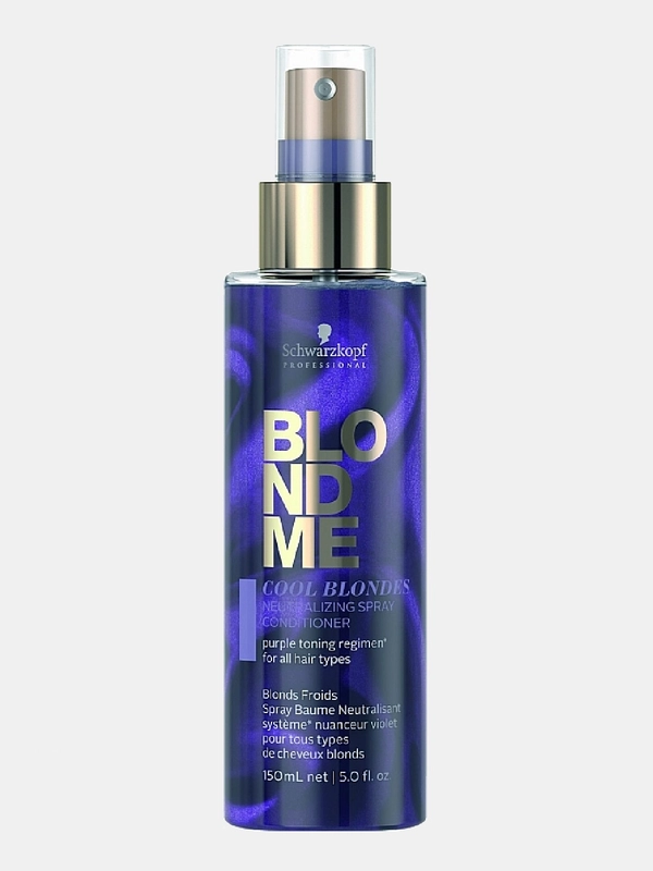 Бондинг-Спрей-Кондиционер Schwarzkopf BlondMe для холодных оттенков, блонд, 150 мл