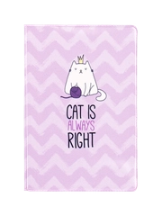 Обложка для паспорта MESHU "Right cat", ПВХ, 2 кармана