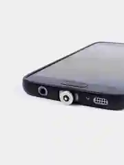 Черный кабель зарядный lightning, type-c, магнитный, для айфон, андроид 1,2 м
