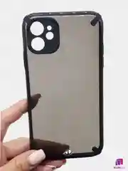 Черный чехол для iPhone  12 MINI  Противоударные чехлы с блёстками