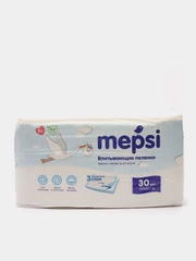 Пеленки детские впитывающие MEPSI 60*60 30шт 0152