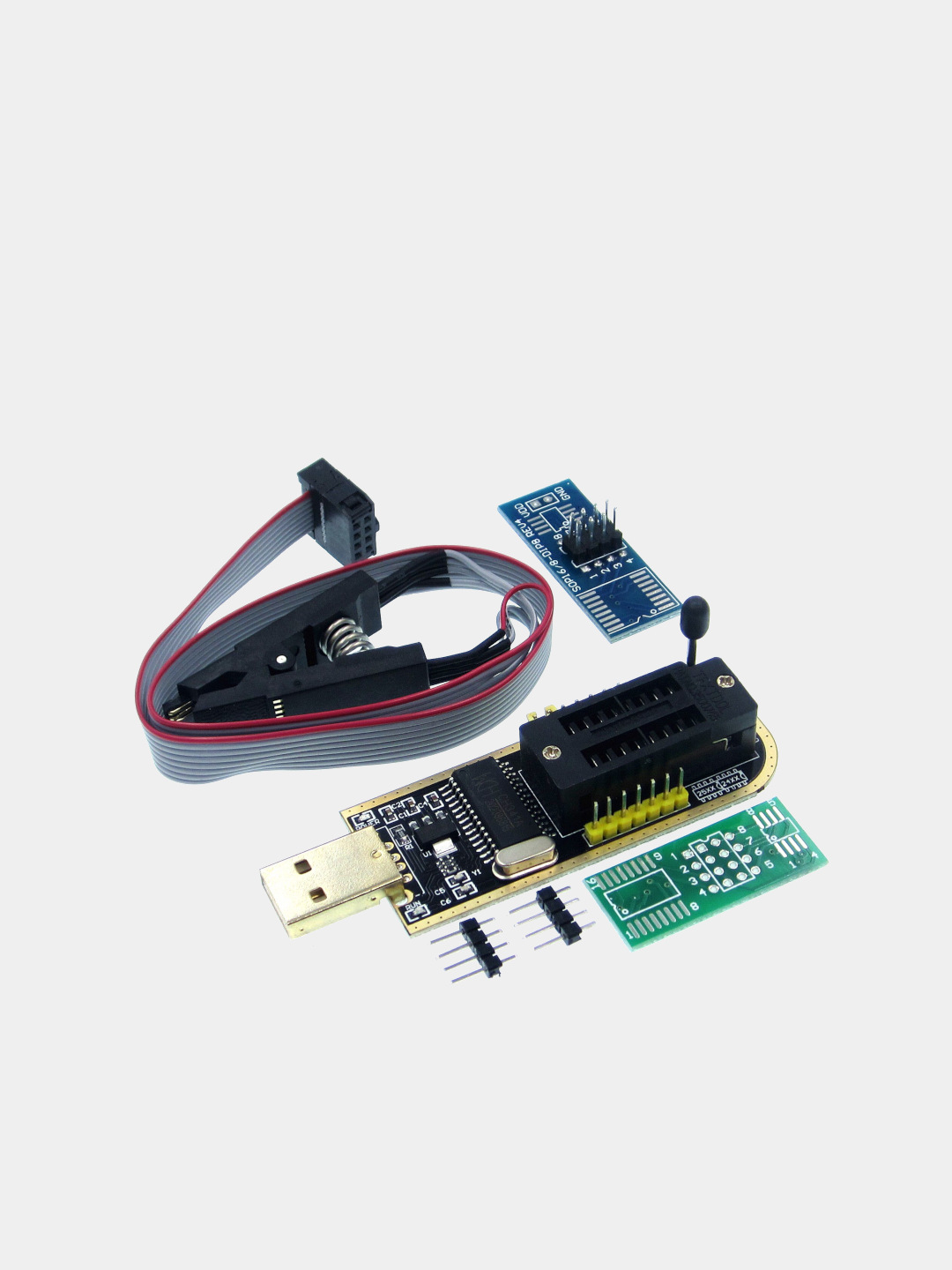 USB программатор CH341A (FLASH EEPROM 24-25 серий)