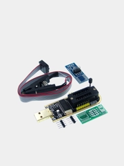 Программатор EEPROM для BIOS на микросхеме CH341 c зажимом-прищепкой для EEPROM 93/25/24