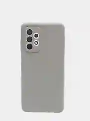 Серый чехол для Samsung Galaxy A72 силиконовый