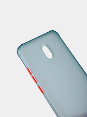 Чехол для Xiaomi Redmi 8/8A/Note 8 цветной матовый, прозрачный