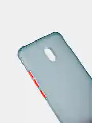 Зеленый чехол для Xiaomi Redmi 8/8A/Note 8 цветной матовый, прозрачный