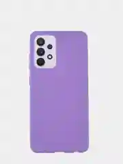 Лавандовый чехол для Samsung Galaxy A72 силиконовый