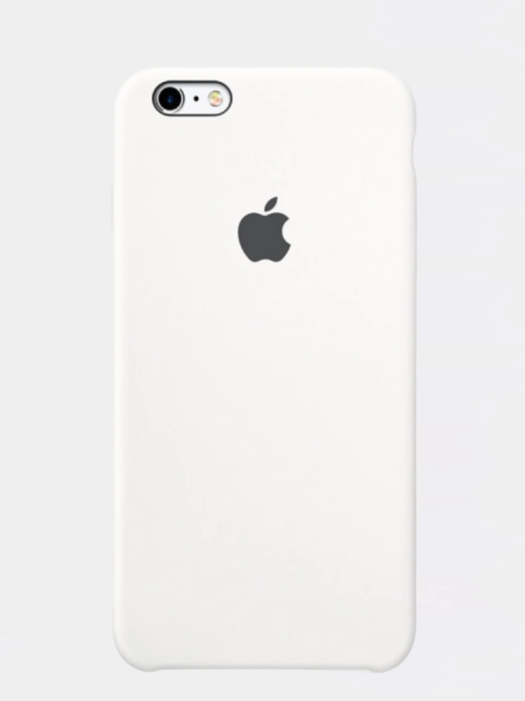Белый чехол Silicone Case для iPhone 6 6s