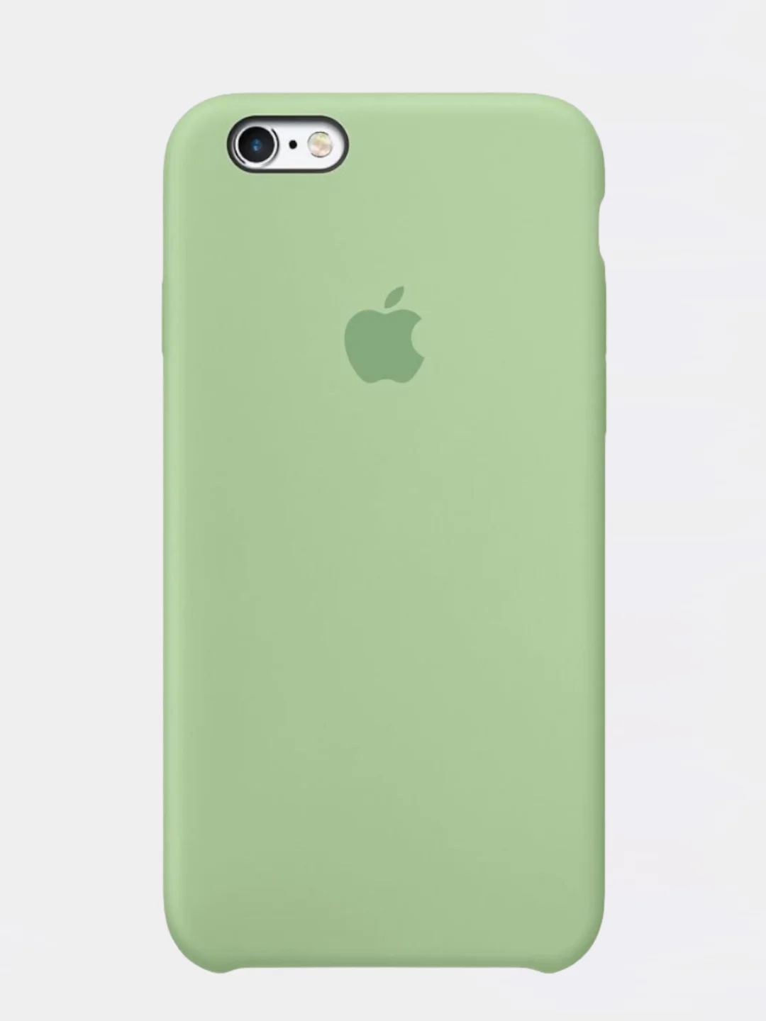 Оливковый чехол Silicone Case для iPhone 6 6s