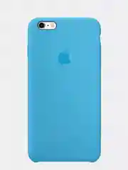 Голубой чехол Silicone Case для iPhone 6 6s