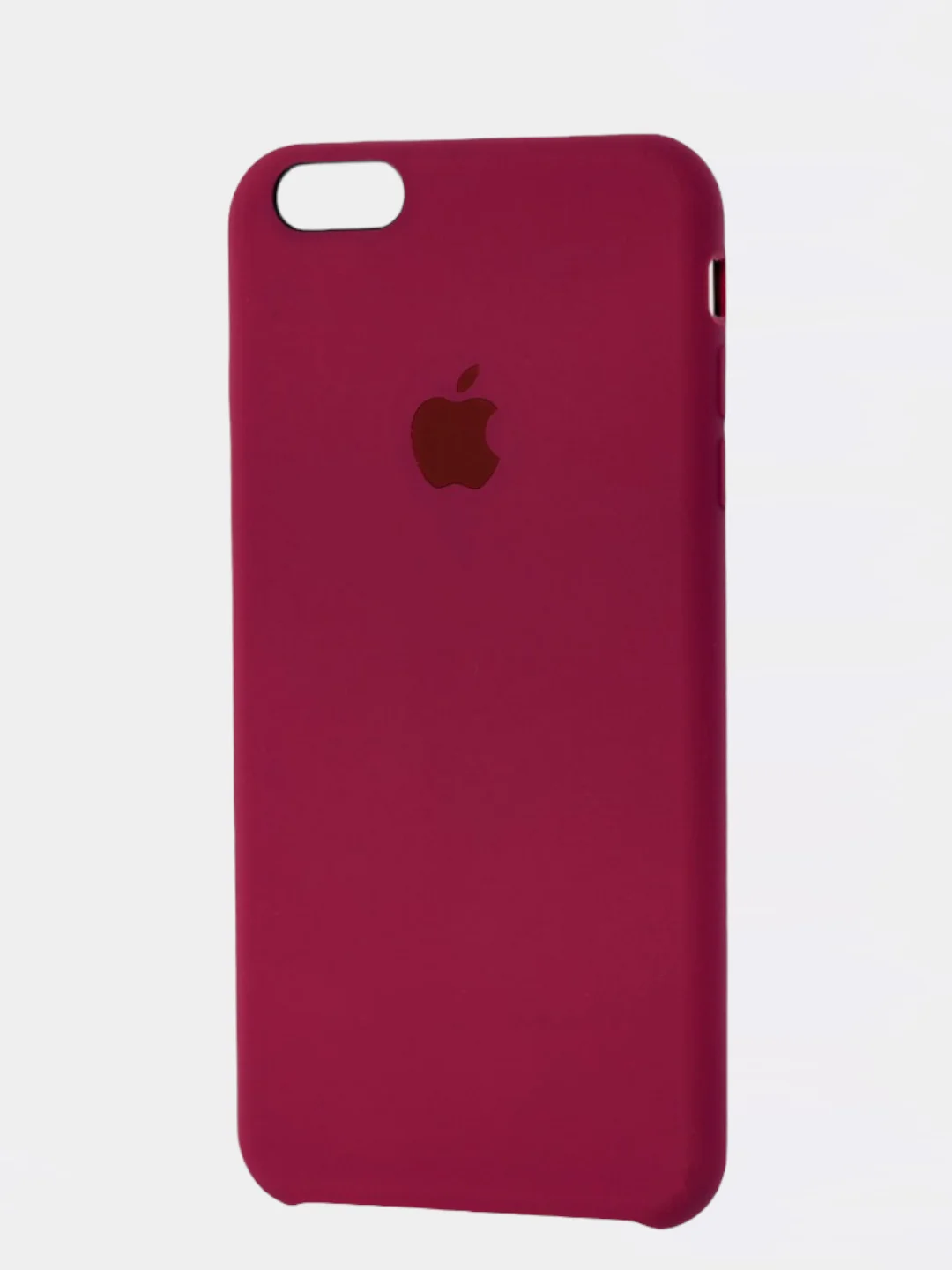Багровый чехол Silicone Case для iPhone 6 6s